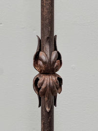 A Pair of Mid 20th Century Wrought Iron Floor Lamps