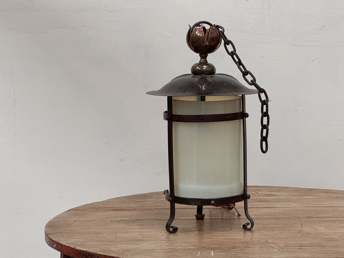An Arts & Crafts Copper & Brass Lantern