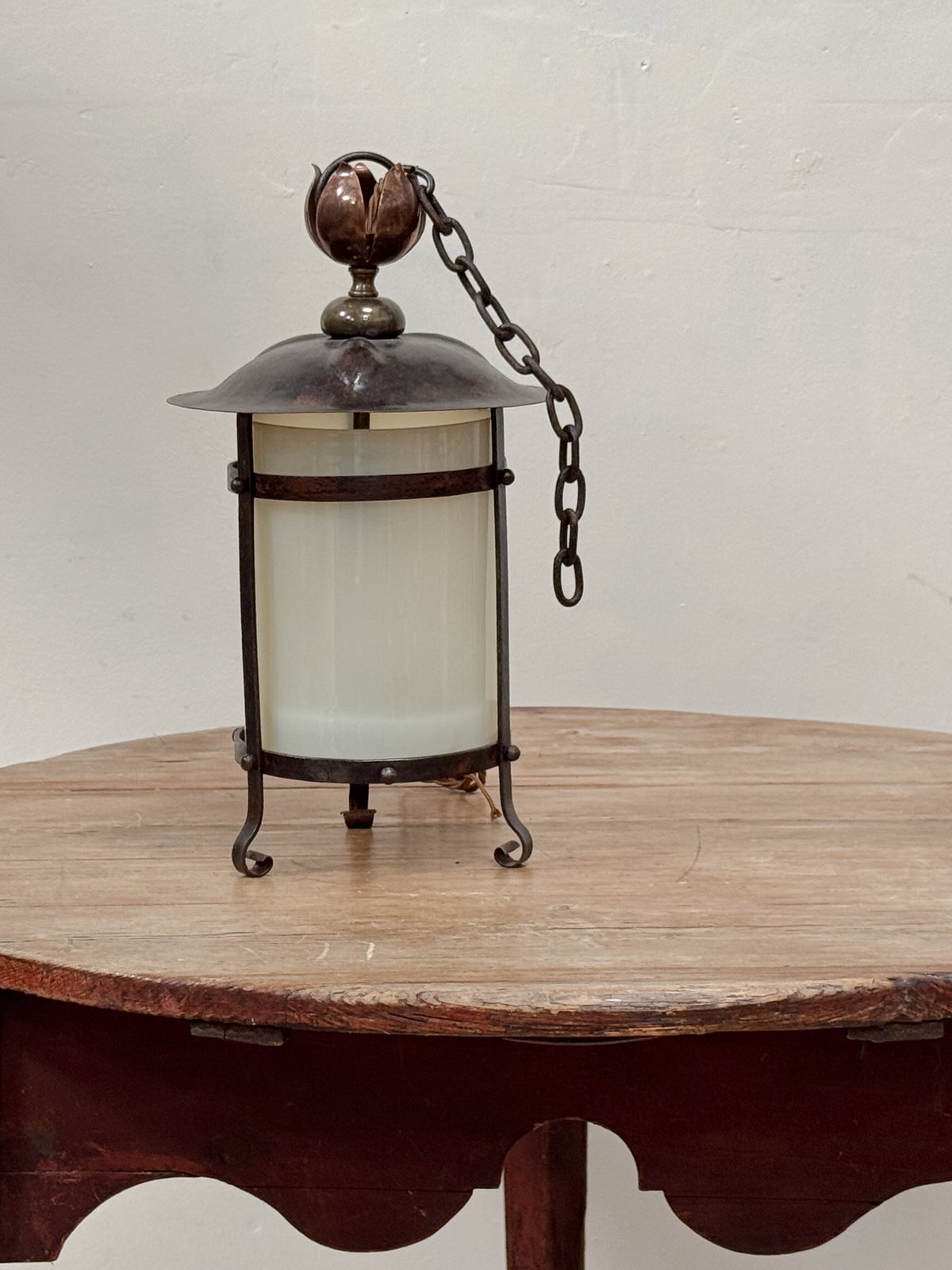 An Arts & Crafts Copper & Brass Lantern
