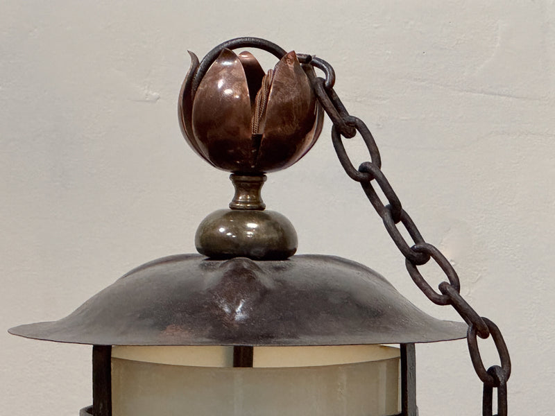 An Arts & Crafts Copper & Brass Lantern