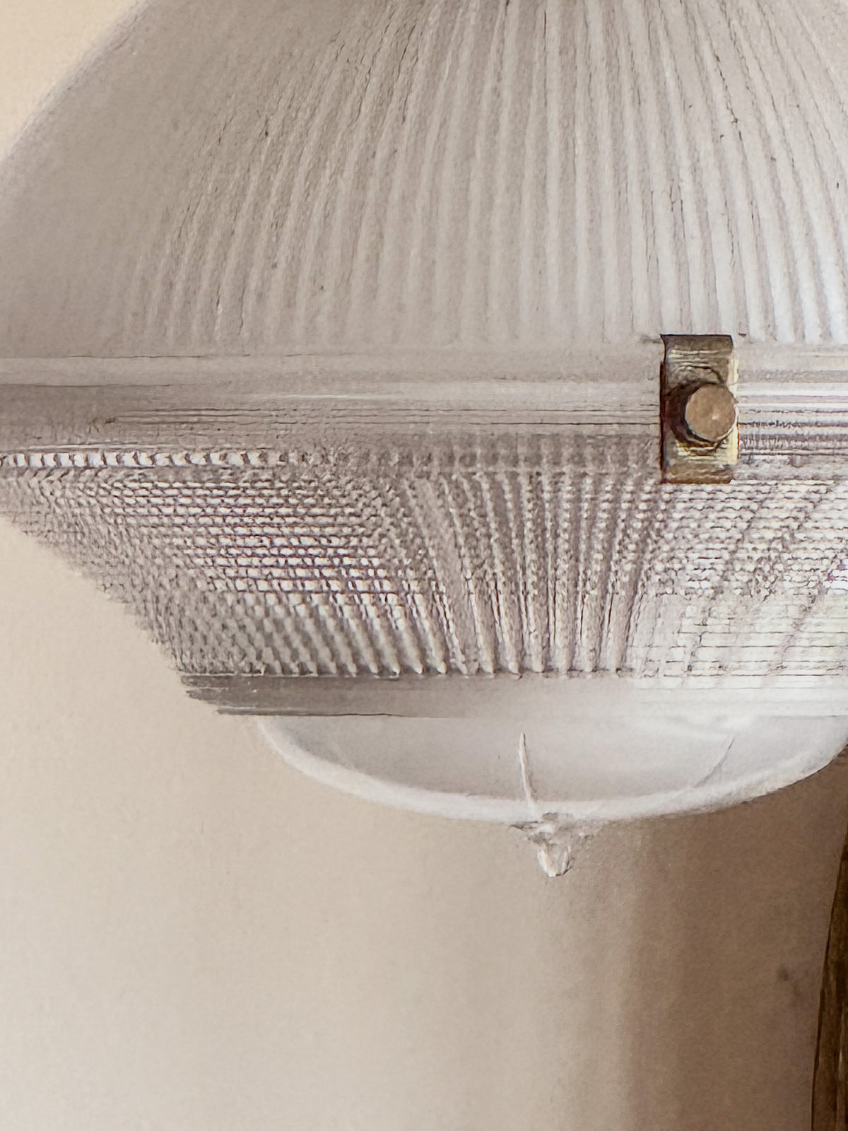 An Early 20th Century Holophane Pendant Light