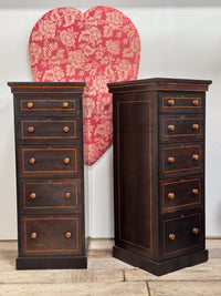 A Pair of Mid 19th Century Scottish Laburnum & Ash Drawers