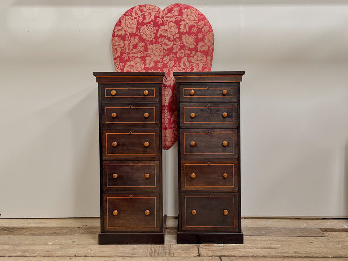 A Pair of Mid 19th Century Scottish Laburnum & Ash Drawers