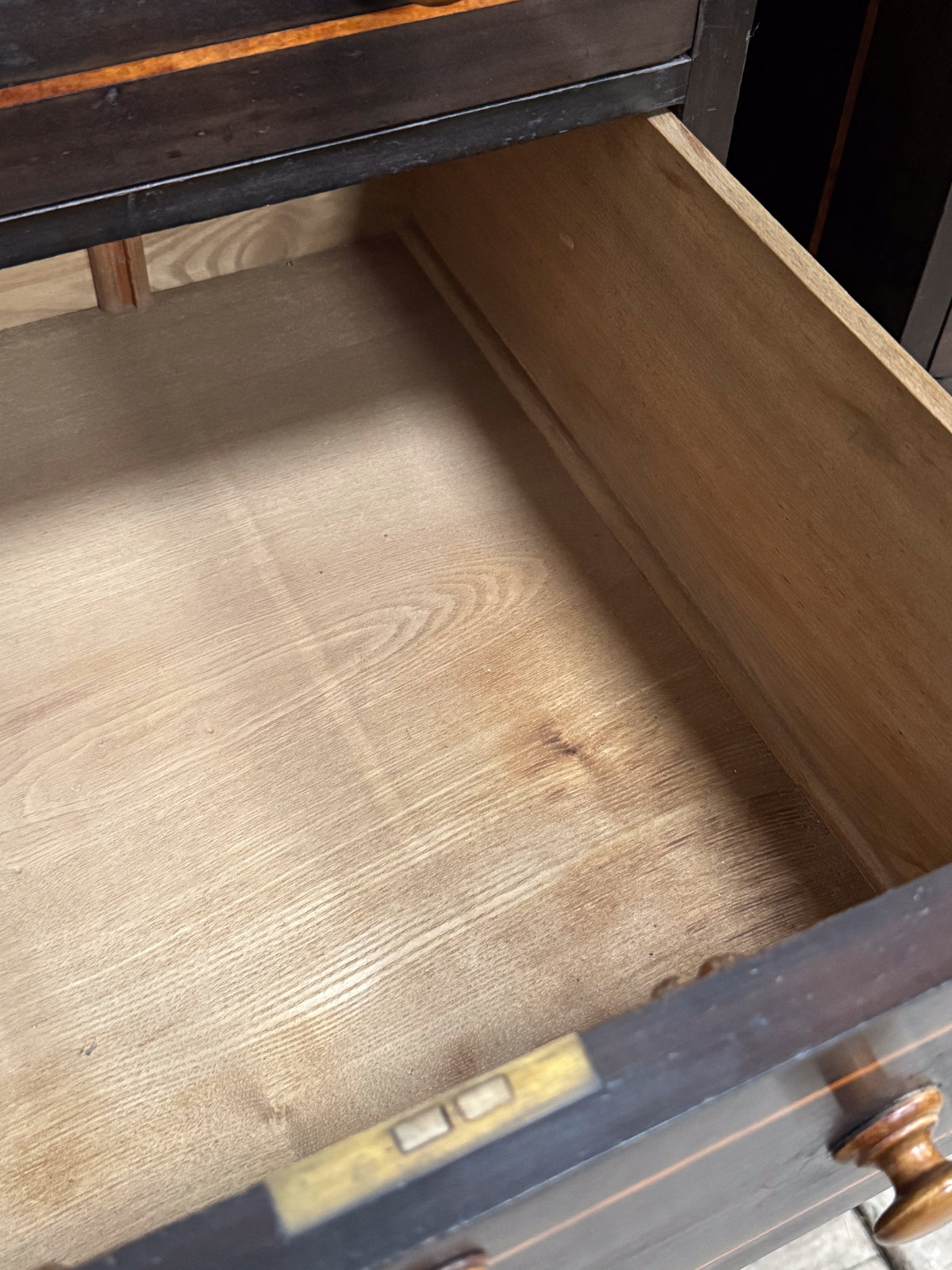 A Pair of Mid 19th Century Scottish Laburnum & Ash Drawers