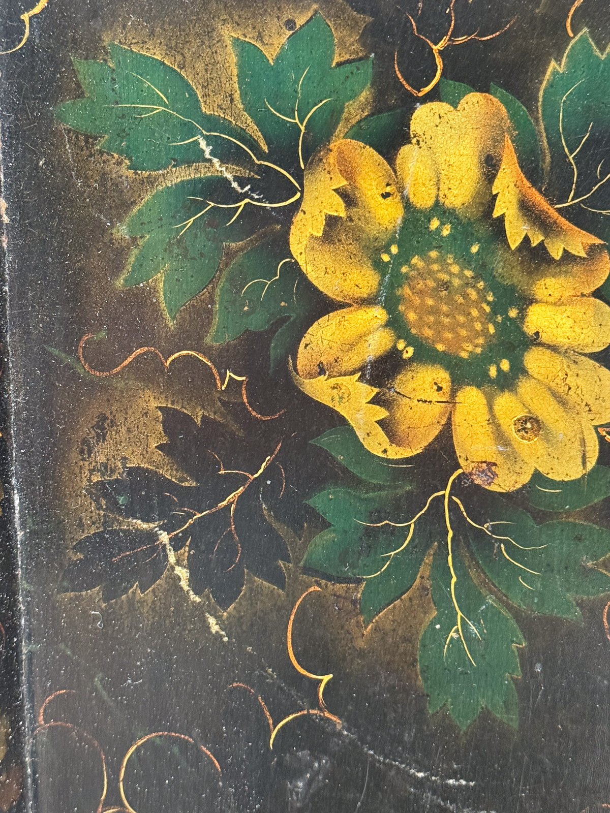 A Regency Papier Mâché Tray