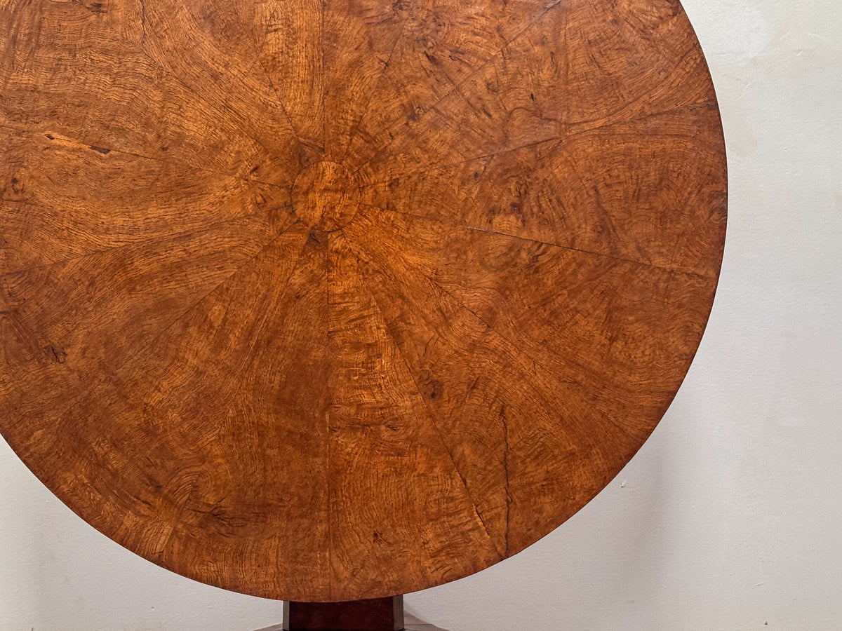 A Late Regency Pollard Oak Centre Table