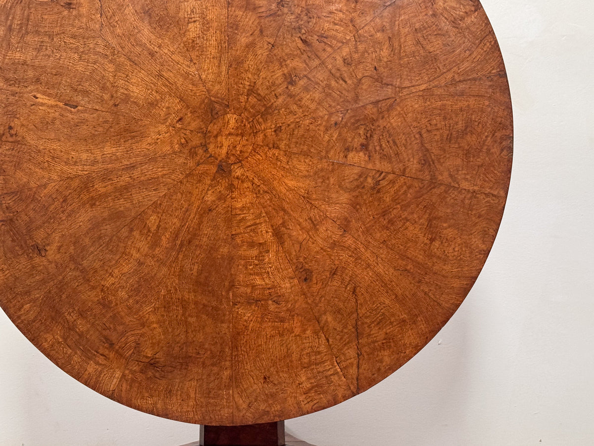 A Late Regency Pollard Oak Centre Table