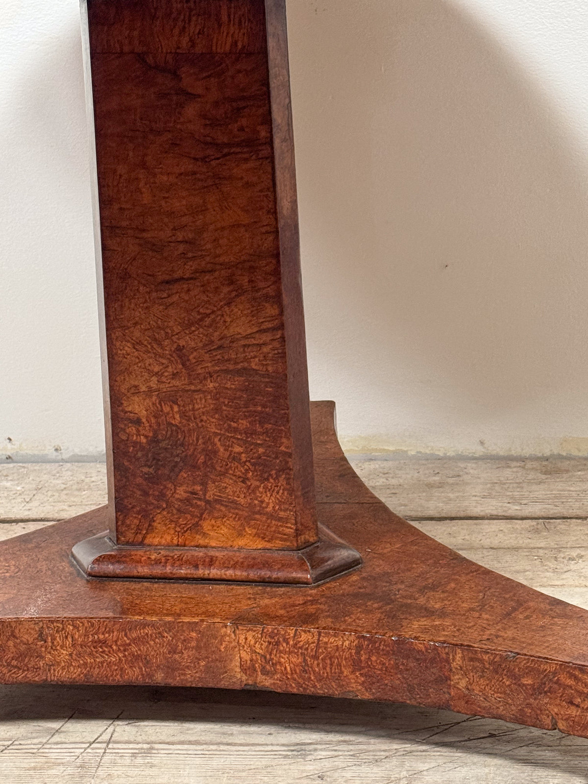 A Late Regency Pollard Oak Centre Table