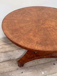 A Late Regency Pollard Oak Centre Table