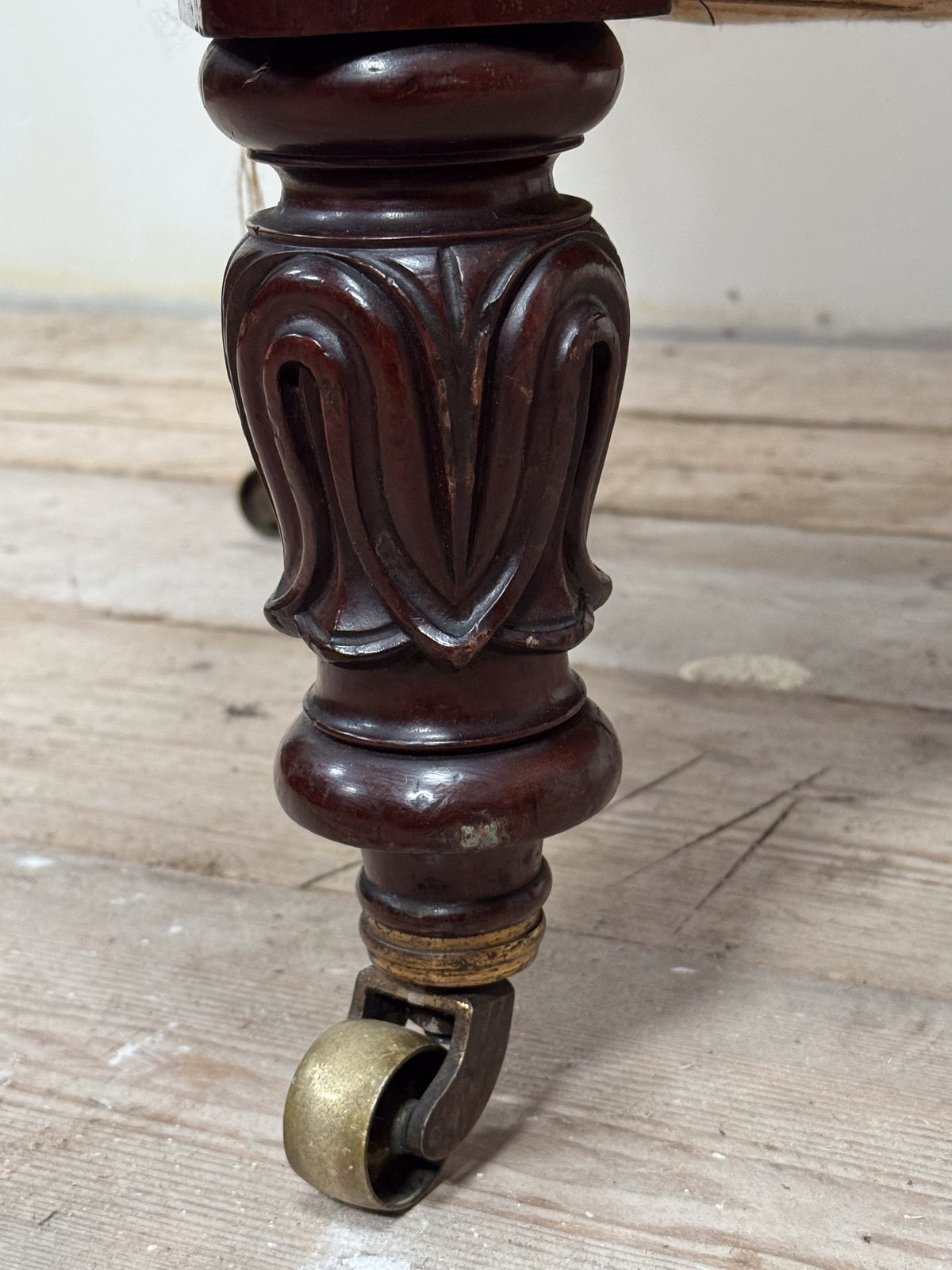 A Regency Rosewood Bergére Library Chair