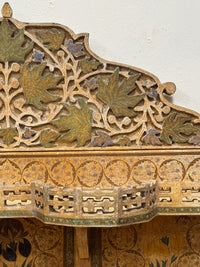 An Exceptional Set of 19th Century Kashmiri Wall Hung Shelves