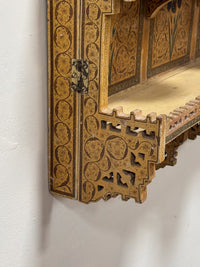 An Exceptional Set of 19th Century Kashmiri Wall Hung Shelves