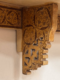 An Exceptional Set of 19th Century Kashmiri Wall Hung Shelves