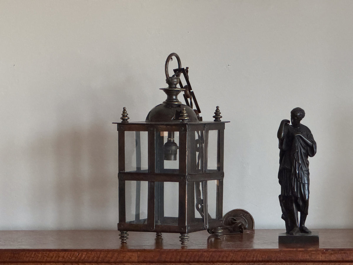 An Arts & Crafts Copper & Brass Lantern