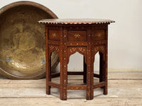 A Late 19th Century Inlaid Hoshiarpur Table