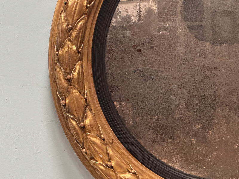 A Regency Apollonian Convex Mirror attributed to Peter Bogaert (1792-1819)