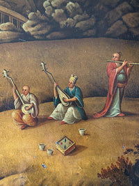 An Exceptional Regency Japanned Tray on Stand