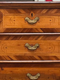 A William & Mary Period Oak Inlaid Chest of Drawers