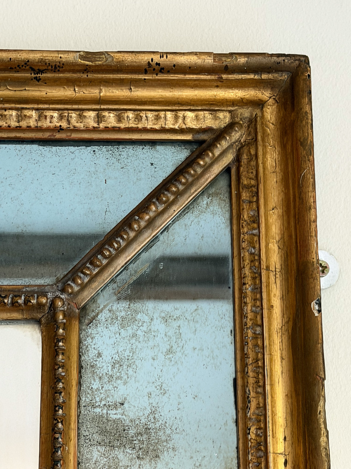 A George III Giltwood Border Mirror