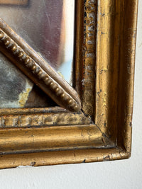 A George III Giltwood Border Mirror