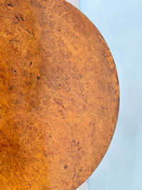 A Regency Burr Elm Pedestal Table