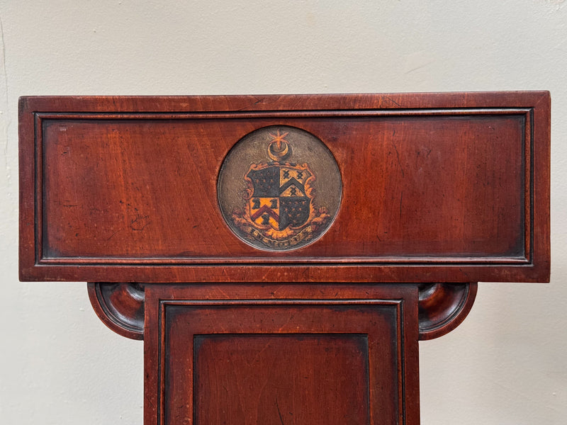 A Pair of Early Regency Mahogany Hall Chairs