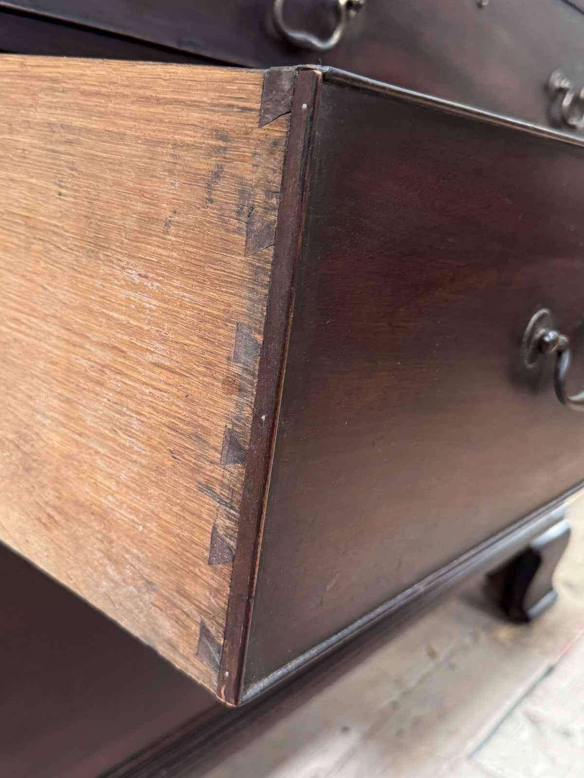 An Early George III Mahogany Chest of Drawers