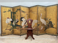 A Late 18th Century Japanese Six Panel Byobu