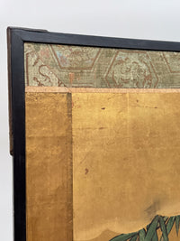 A Late 18th Century Japanese Six Panel Byobu