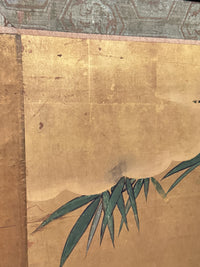 A Late 18th Century Japanese Six Panel Byobu