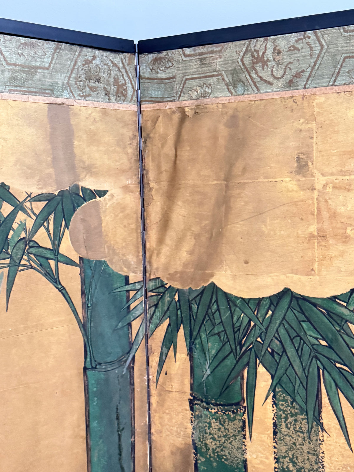 A Late 18th Century Japanese Six Panel Byobu