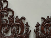 A Pair of Late 19th Century Oak Bed Heads