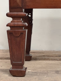 A Regency Mahogany Hall Bench in the manner of Richard Bridgens (1785-1846)