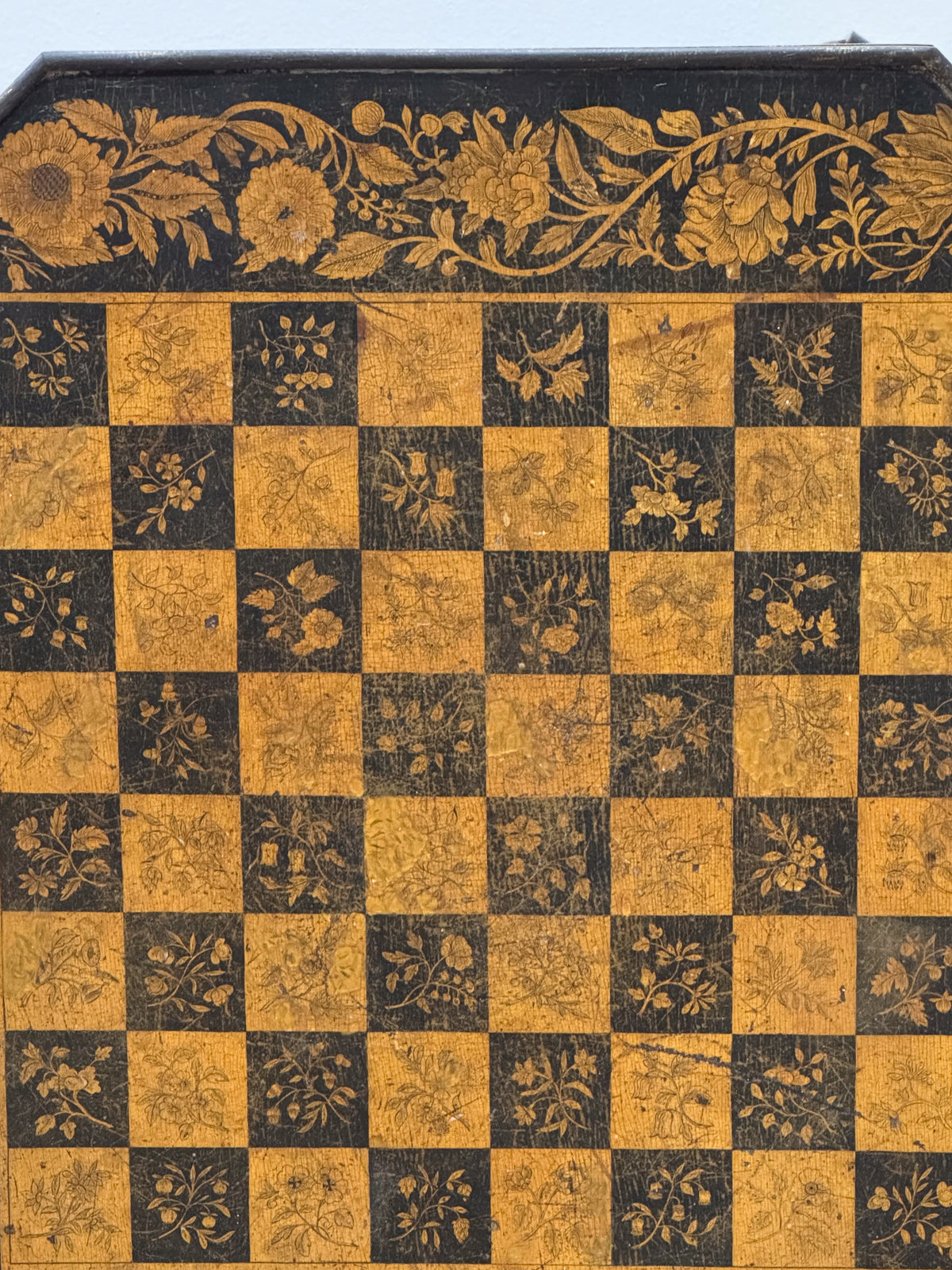 A Late Regency Penwork Games Table