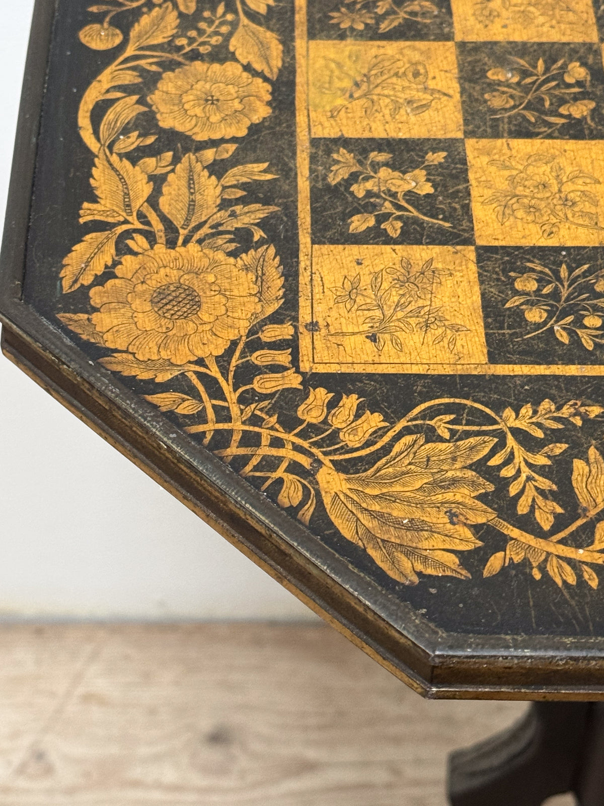 A Late Regency Penwork Games Table