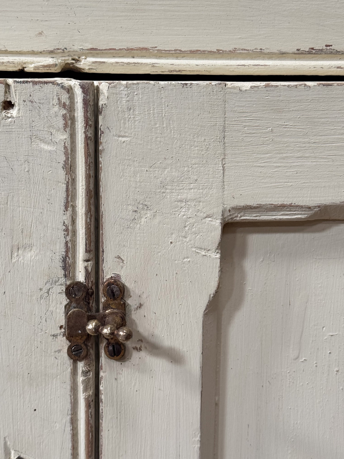 A 19th Century Painted Pine Cupboard
