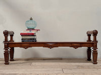A Regency Mahogany Hall Bench in the manner of Richard Bridgens (1785-1846)