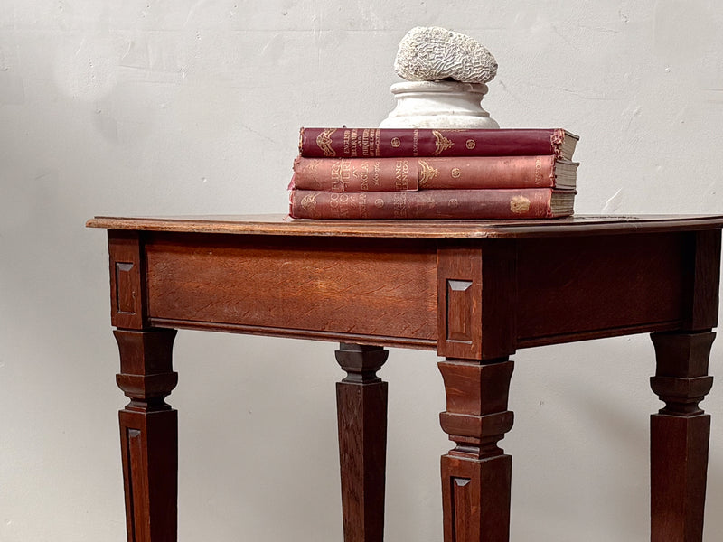 An Early 19th Century Oak Hall Table