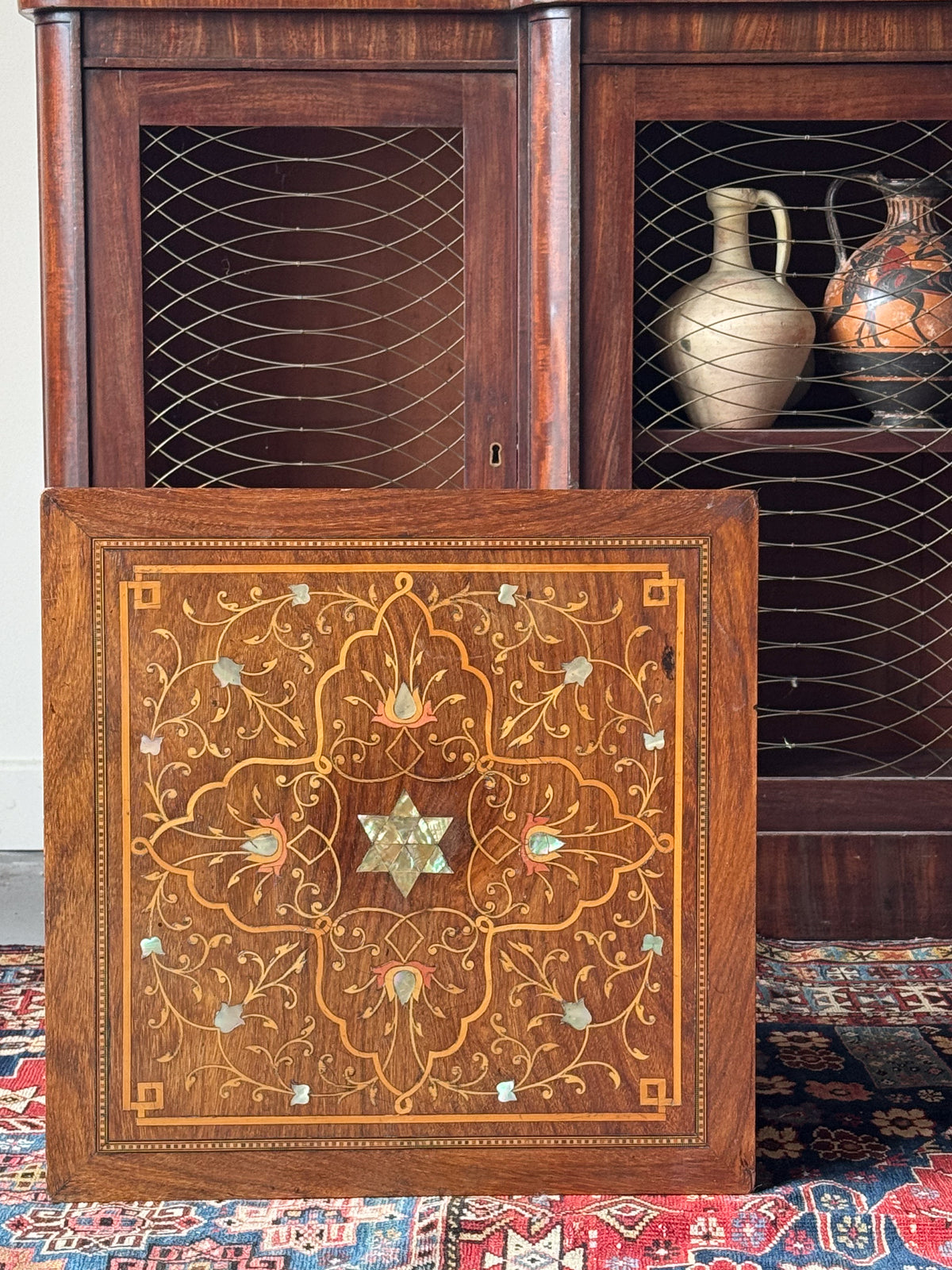An Early 20th Century Inlaid Syrian Table