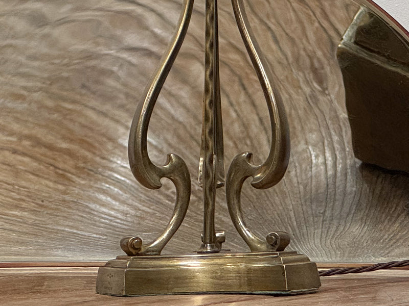 An Early 20th Century Brass Lamp in the manner of W.A.S Benson (1854 - 1924)