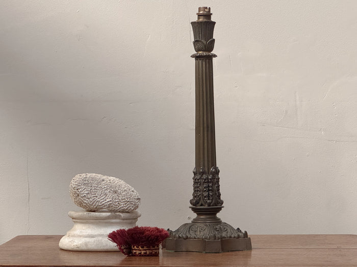 A George IV Bronze Lamp