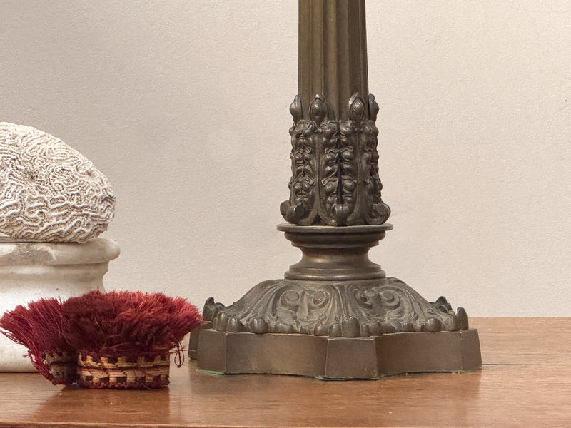 A George IV Bronze Lamp