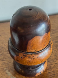 A 19th Century Lignum Vitae Acorn String Holder