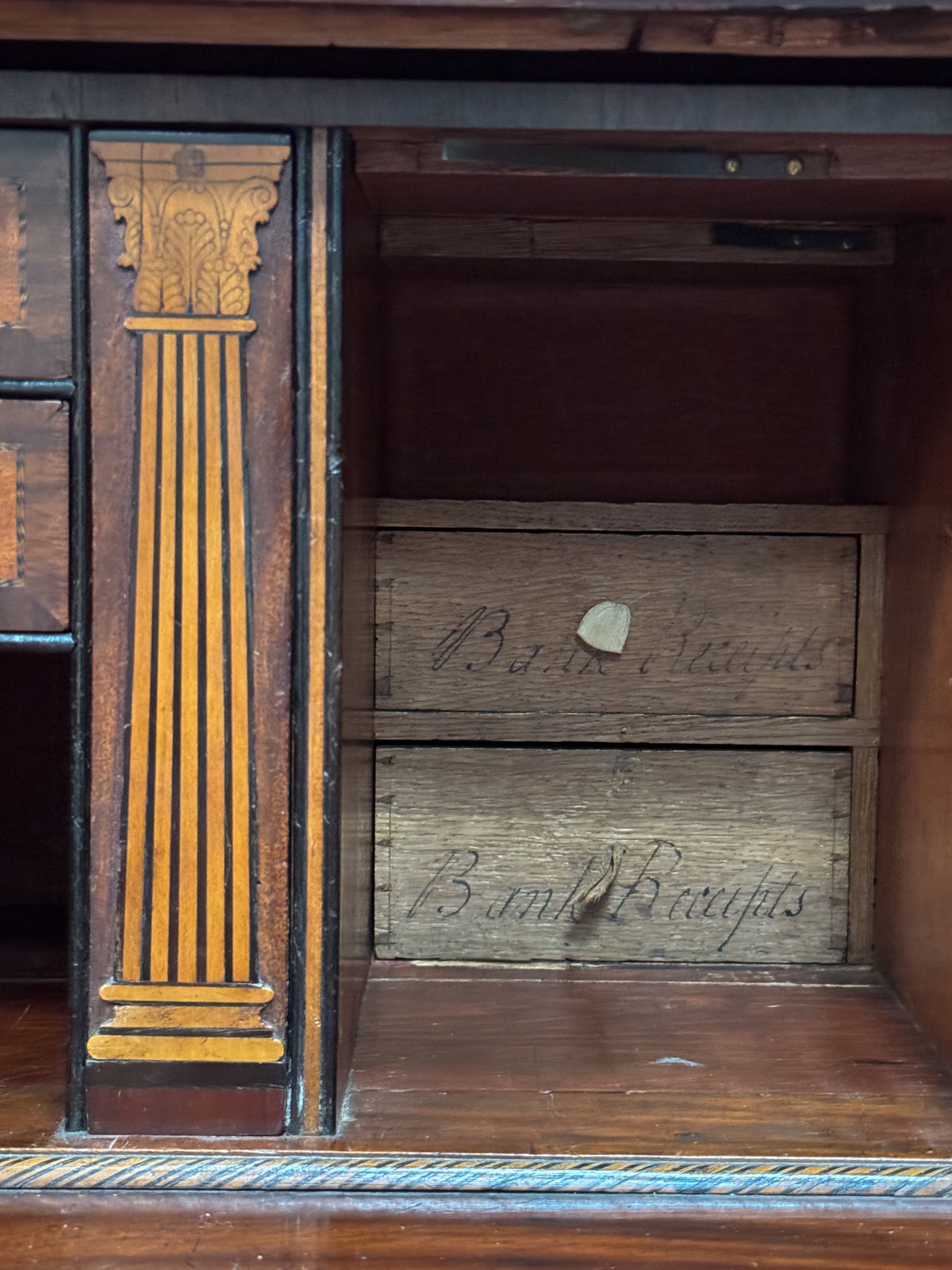 A George III Secrétaire Bookcase