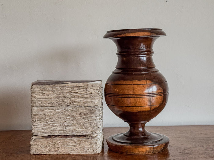 A 19th Century Lignum Vitae Vessel