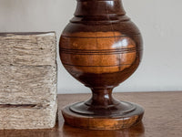 A 19th Century Lignum Vitae Vessel