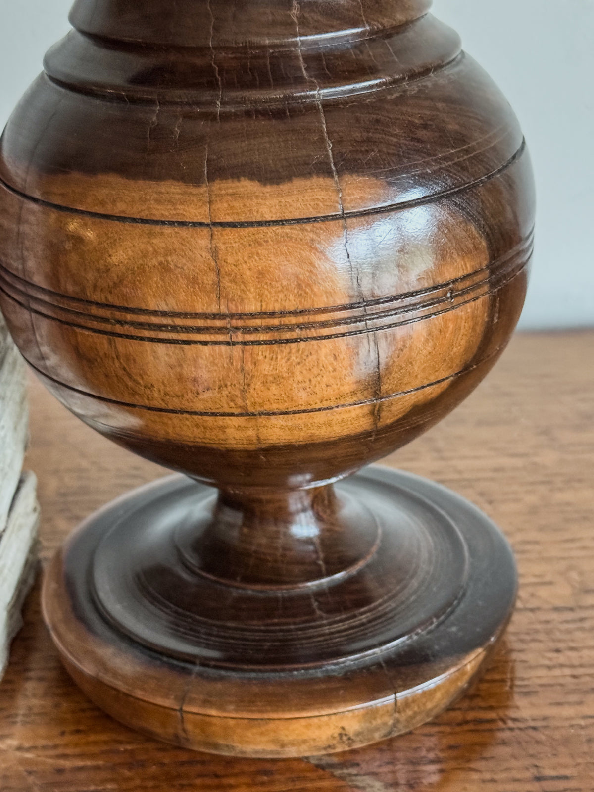 A 19th Century Lignum Vitae Vessel