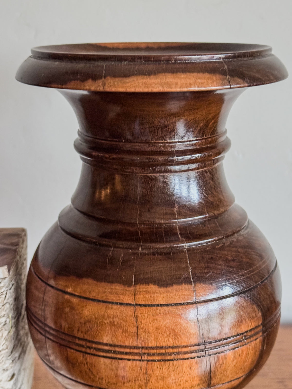 A 19th Century Lignum Vitae Vessel