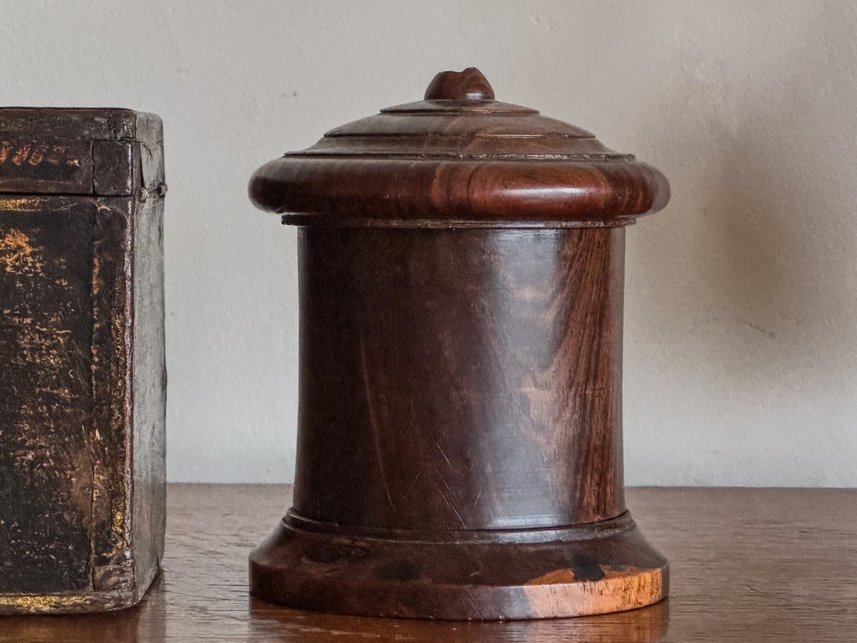 A 19th Century Mahogany String Pot