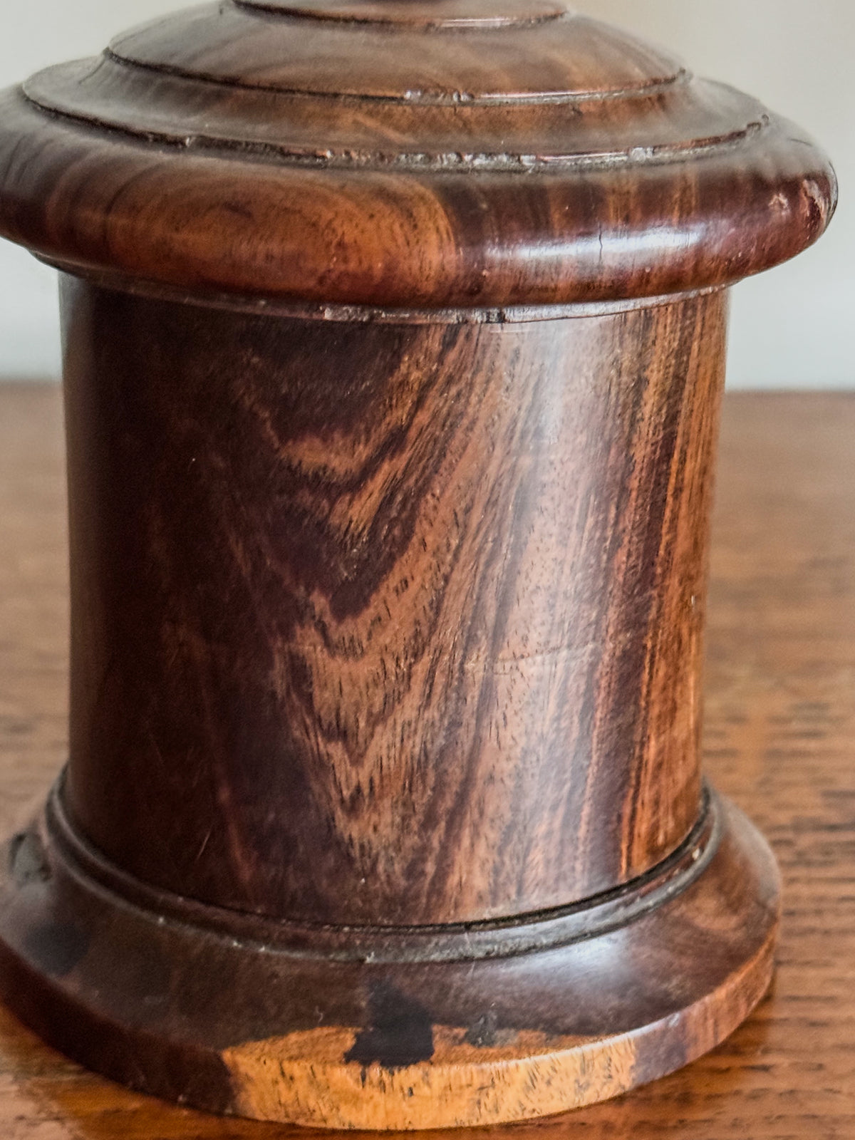 A 19th Century Mahogany String Pot